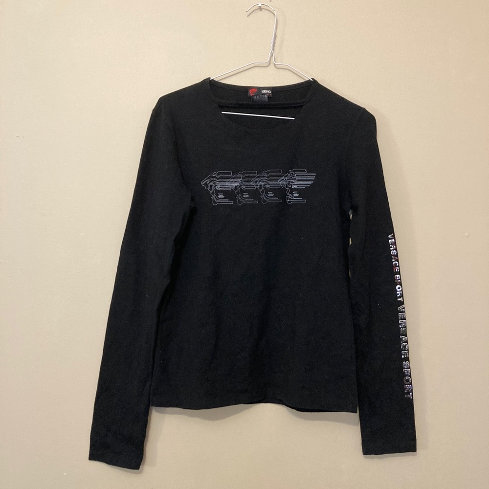 Y2K vintage Versace sport long sleeve